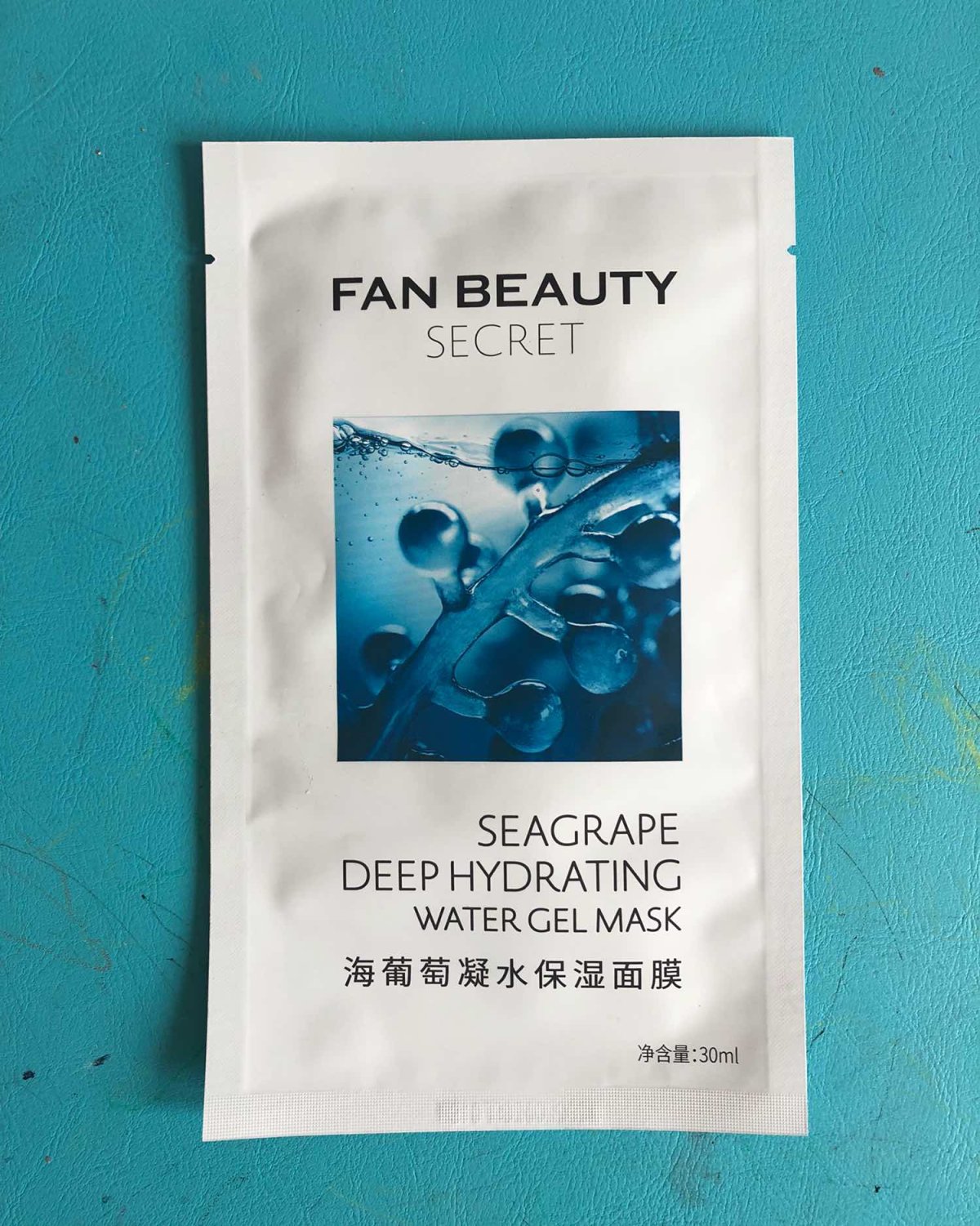 面膜打卡 Fan Beauty Secret 海葡萄凝水保湿