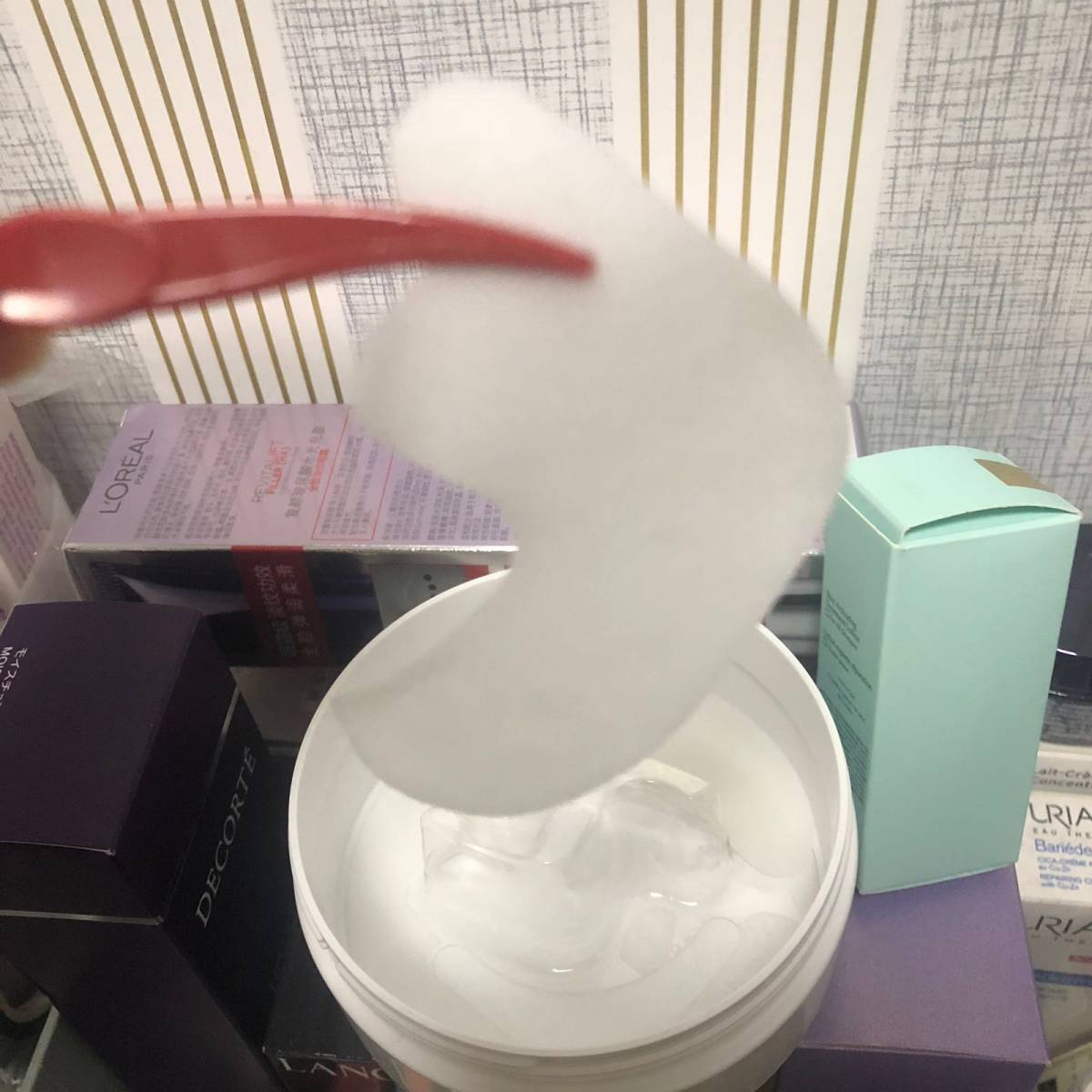 😘7天面膜挑战day3>>>日本🇯🇵SPA红蛇膜 敷了