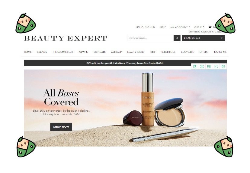 Beauty Expert是英国护肤品购物网站（全球三大免邮
