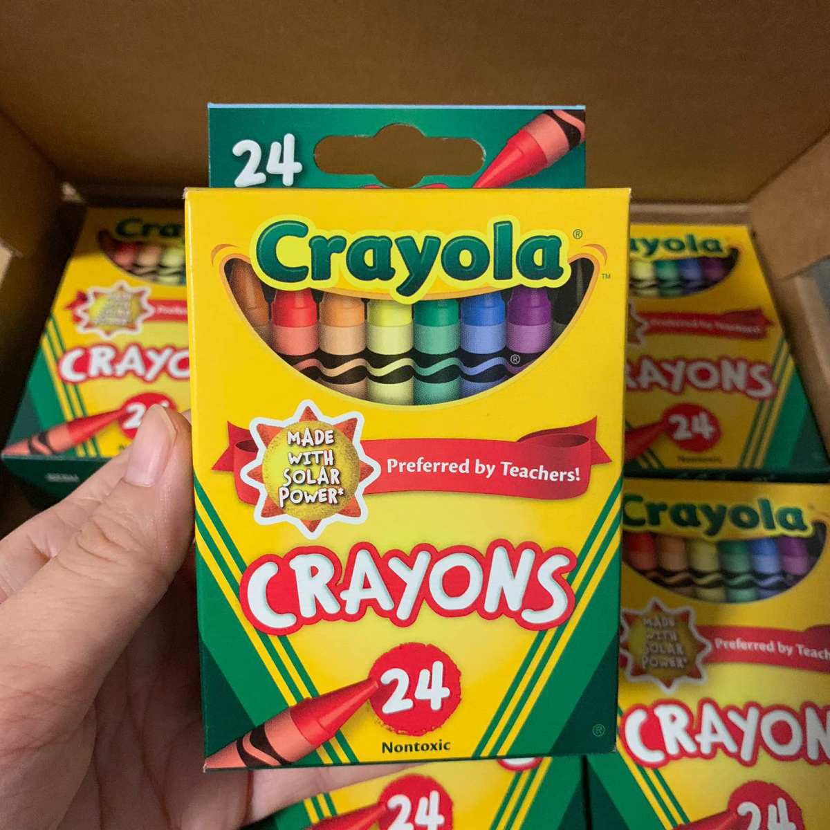 crayola绘儿乐蜡笔  ✨疫情期间小朋友没有幼儿园可去，