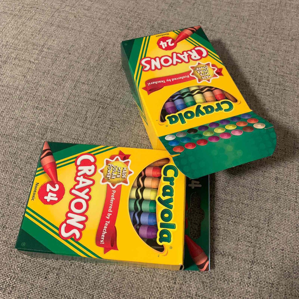 crayola绘儿乐蜡笔  ✨疫情期间小朋友没有幼儿园可去，