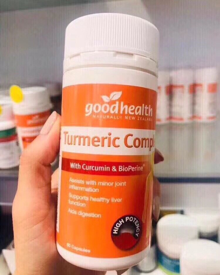 【GoodHealth 姜黄素胶囊】‼️ 姜黄是天然的食品，