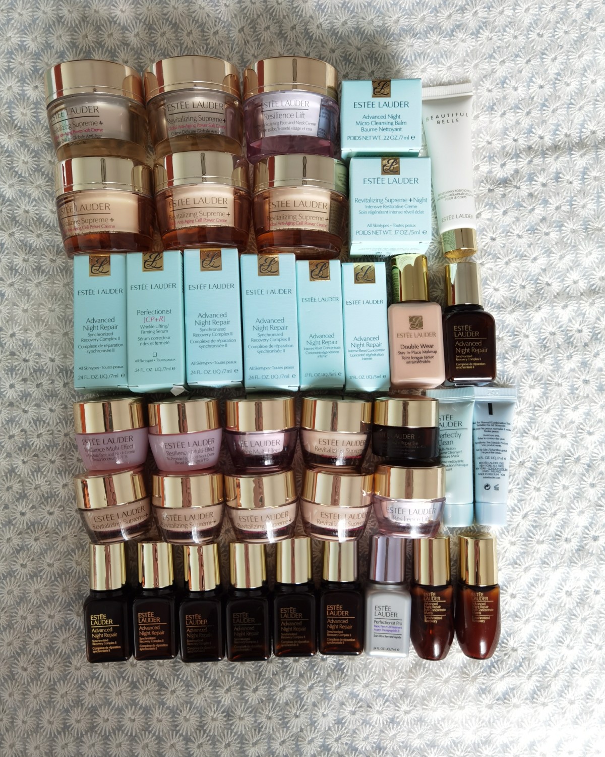 #小样不嫌多# 来自雅诗兰黛美国官网的小样 雅诗兰黛美国官网