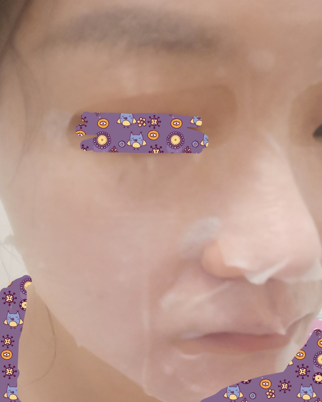 #7天面膜挑战#第七天  事先声明 我是一个非常懒得做面膜的