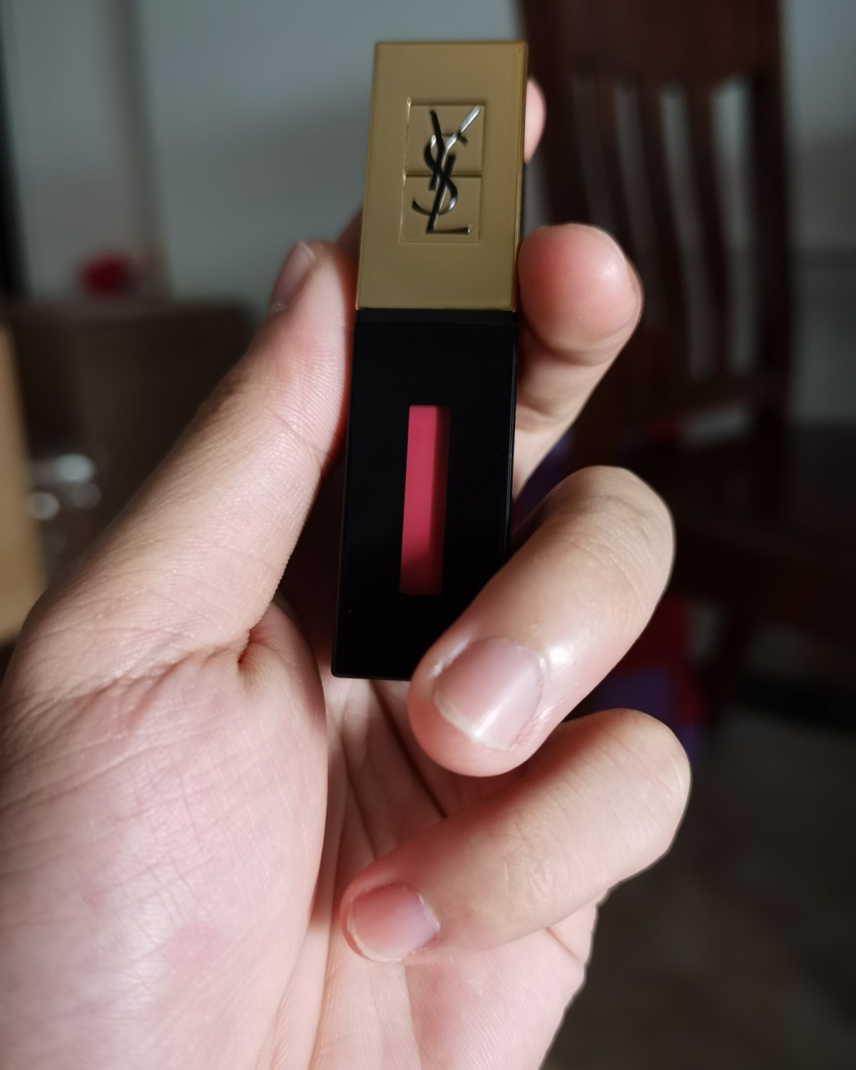 YSL圣罗兰唇釉12# 奢华缎面镜关方管唇釉12 不管出多少