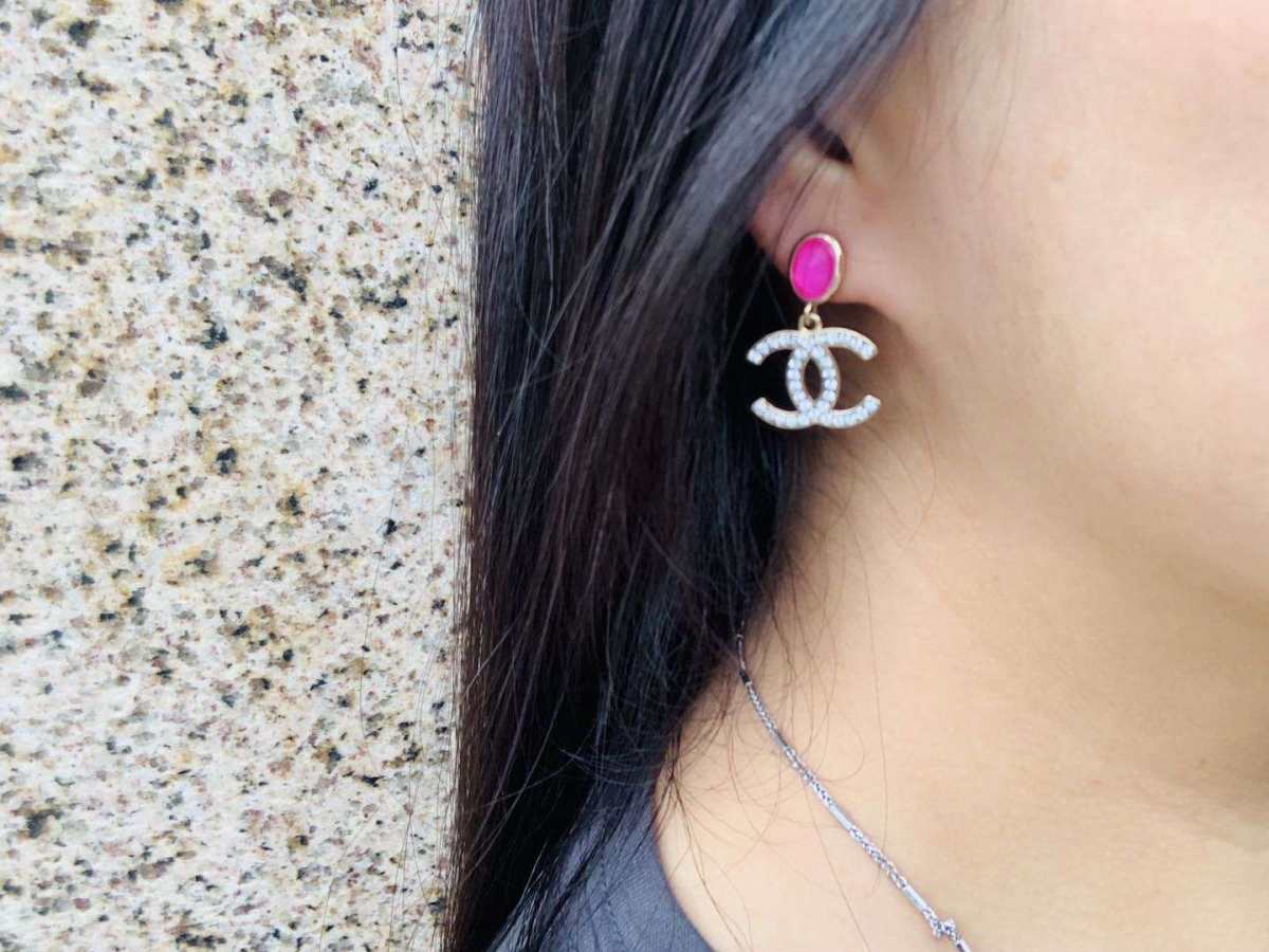 一周穿搭挑😍香奶奶耳环  Chanel经典双C耳环| 踩不