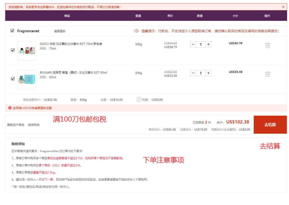 FragranceNet海淘攻略大全：2020最新海淘下单教