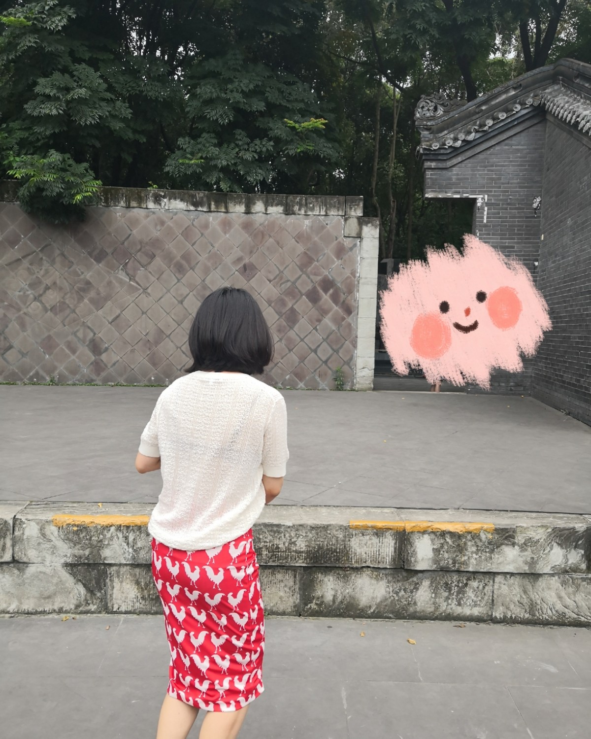 一周穿搭之第四天  系列二之夏季出游（一）  某年七月去中部
