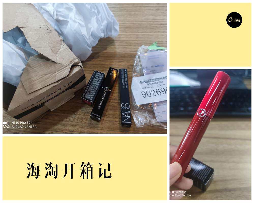 ❣️第一次海淘的包裹寄到了❣️是LF的订单 ✨物流方面我选择