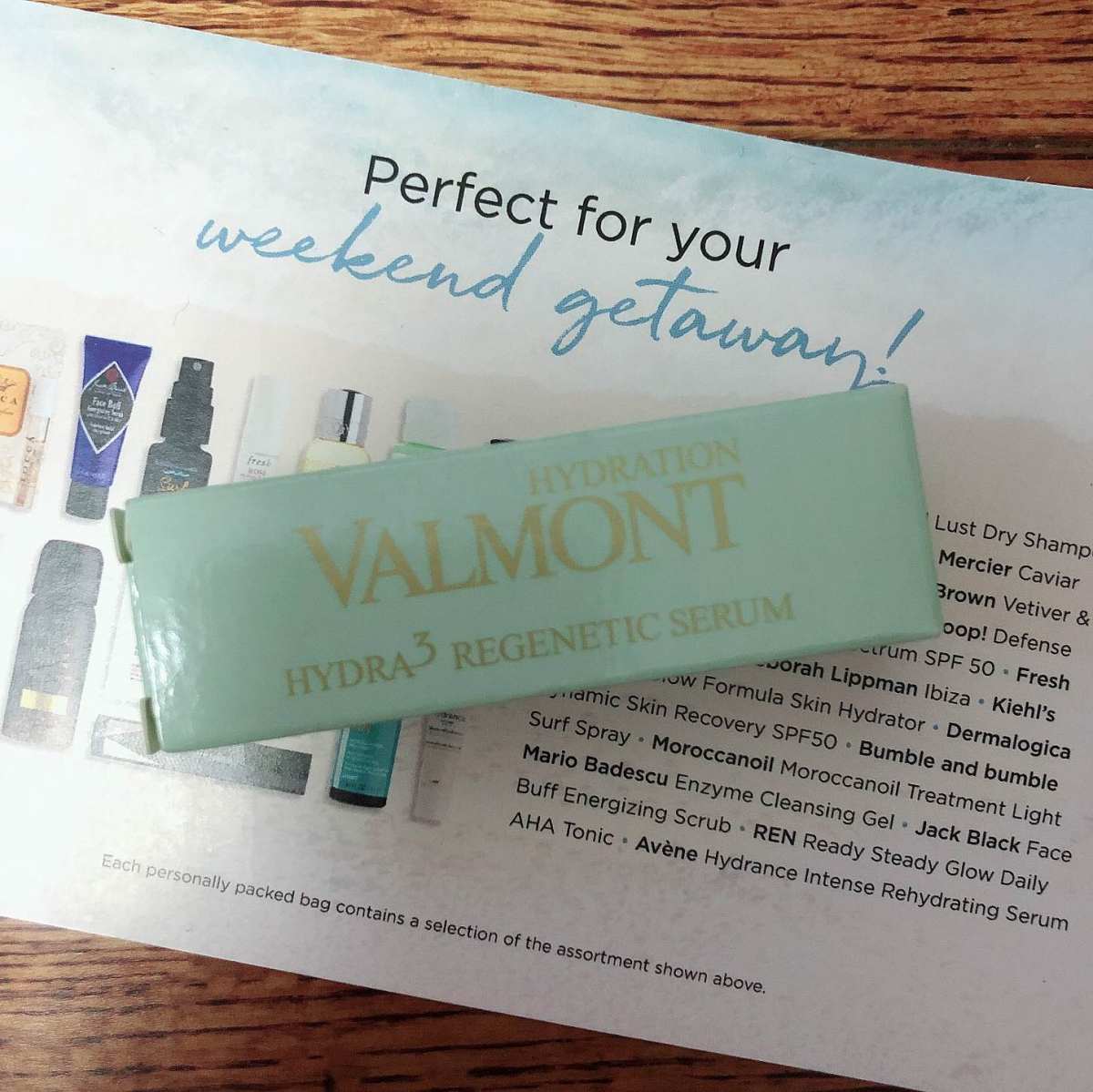 小样不嫌多——Valmont法尔曼  Valmont（法尔曼