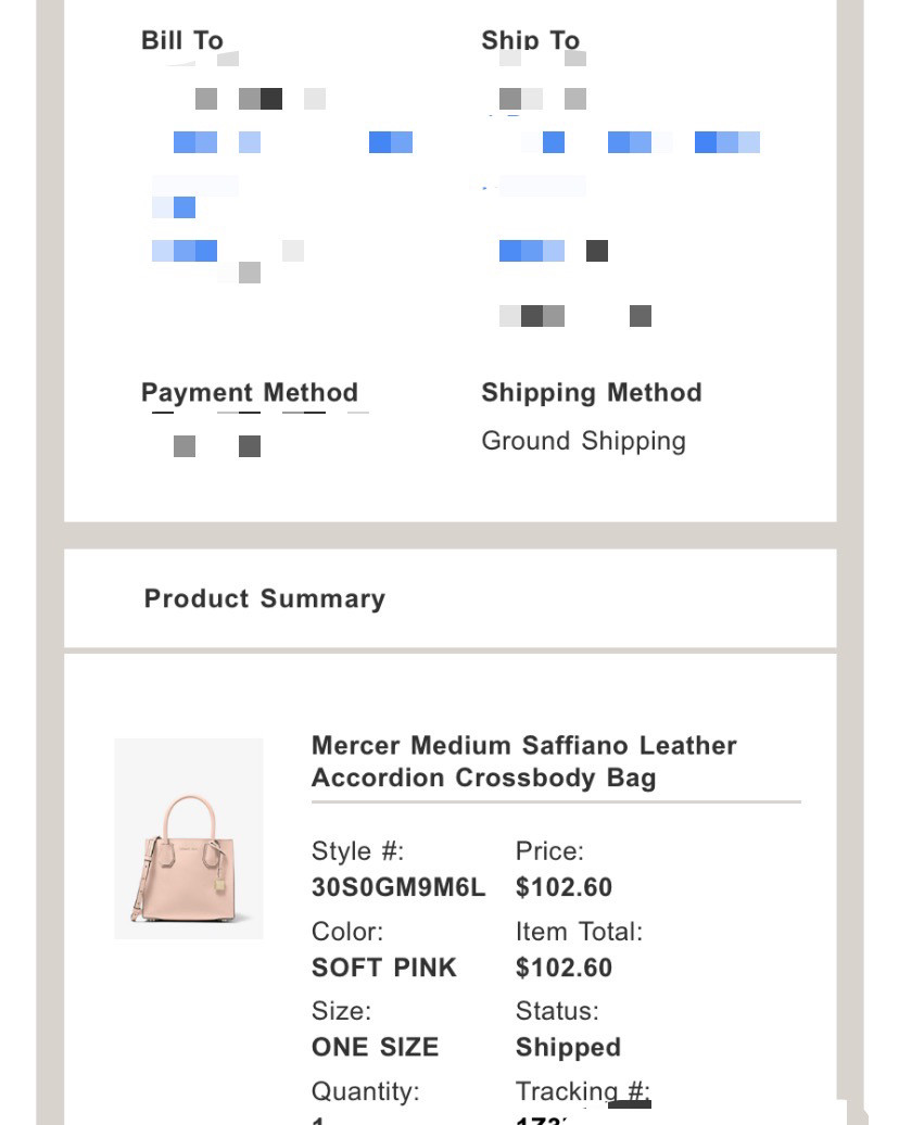 MK mercer 粉色锁头包包小号 跟风抢的MK小锁头包，