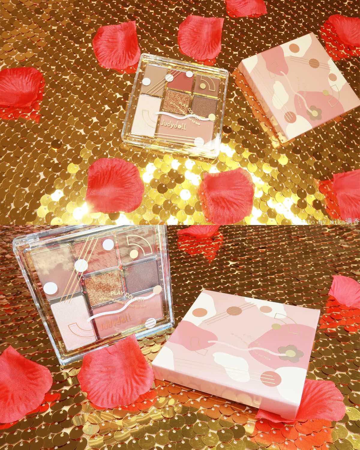 橘朵七色玩趣彩妆盘💖💖💖 色号：10 赶上好价收了一盘