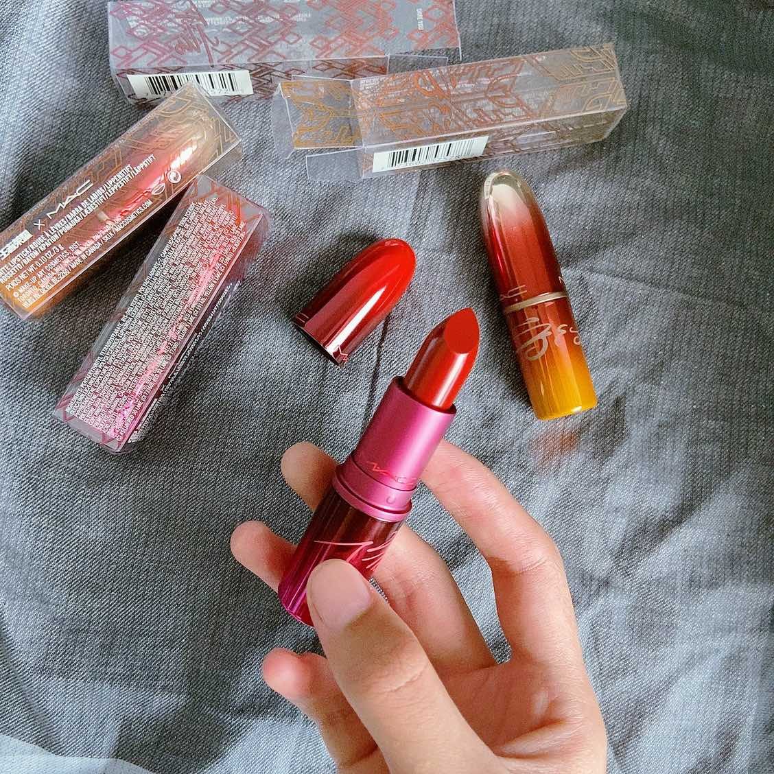 mac王者荣耀联名系列开箱📦 网瘾少女太爱了  今天收到了