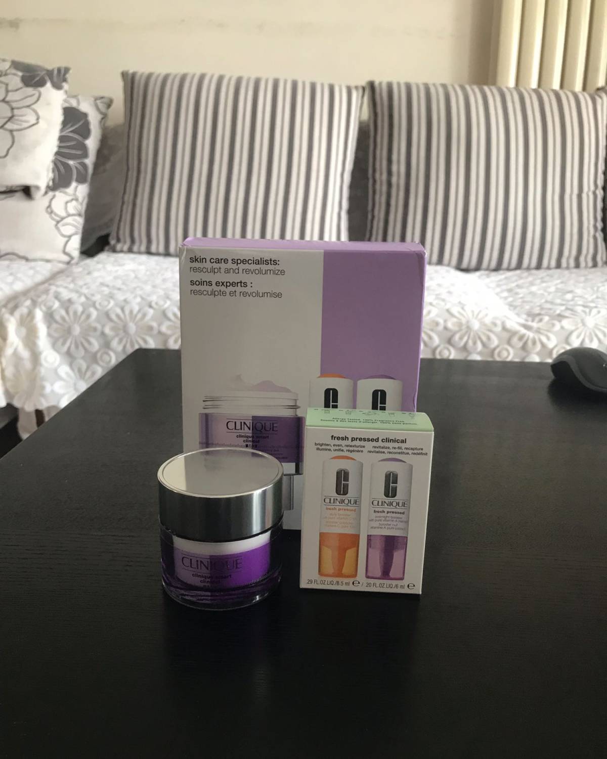 第一次海淘，献给了梅西百货 买的商品是倩碧护肤品，话说一月前