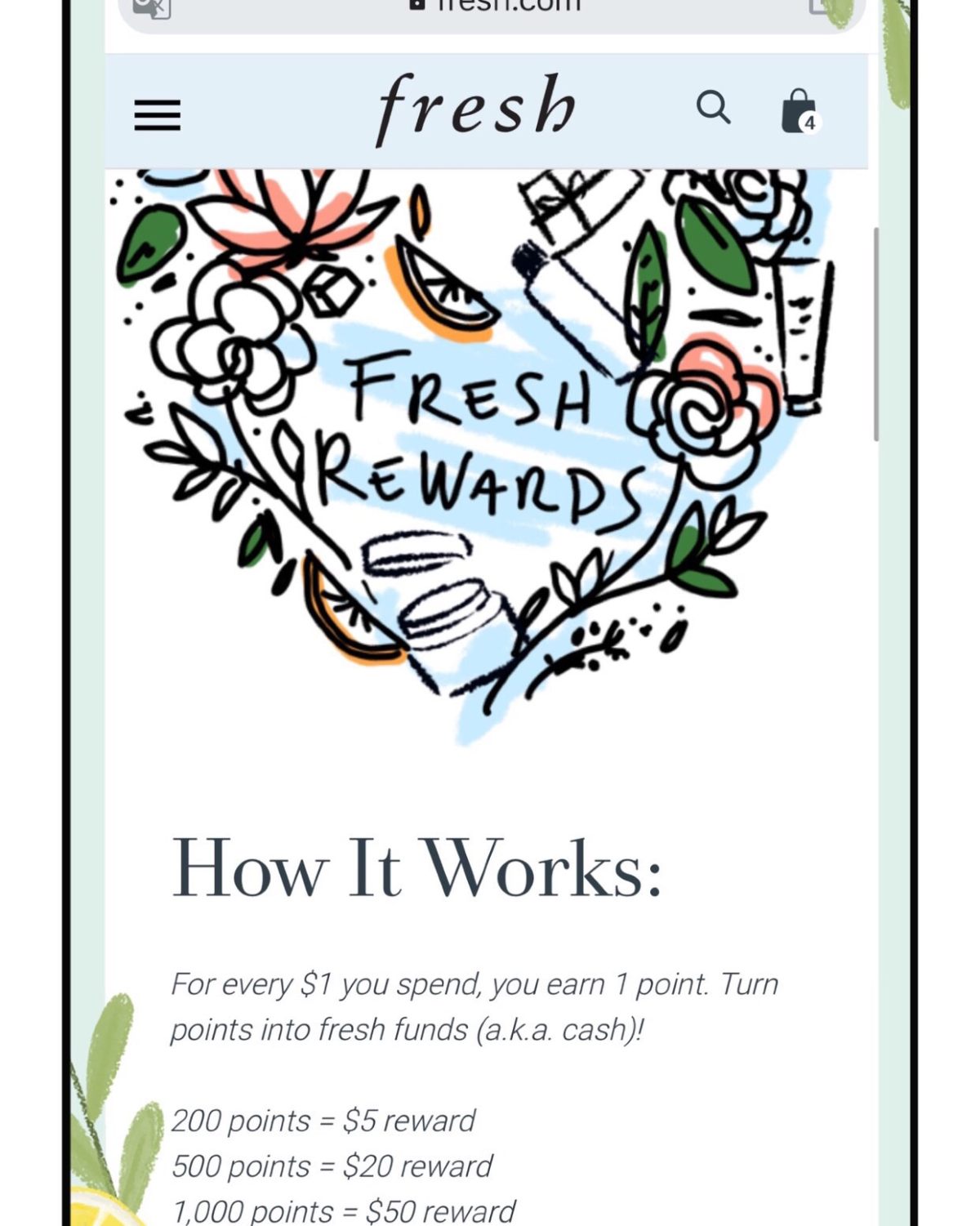 #Fresh馥蕾诗积分兑换生日礼#Fresh us最强会员兑