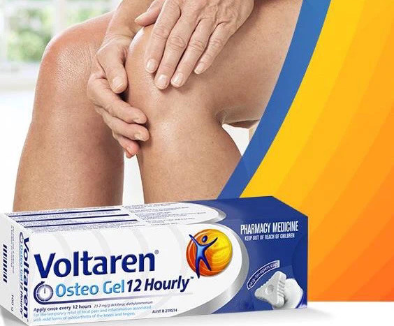 Voltaren止膏    不少中老年人都骨炎，发作时膝盖、