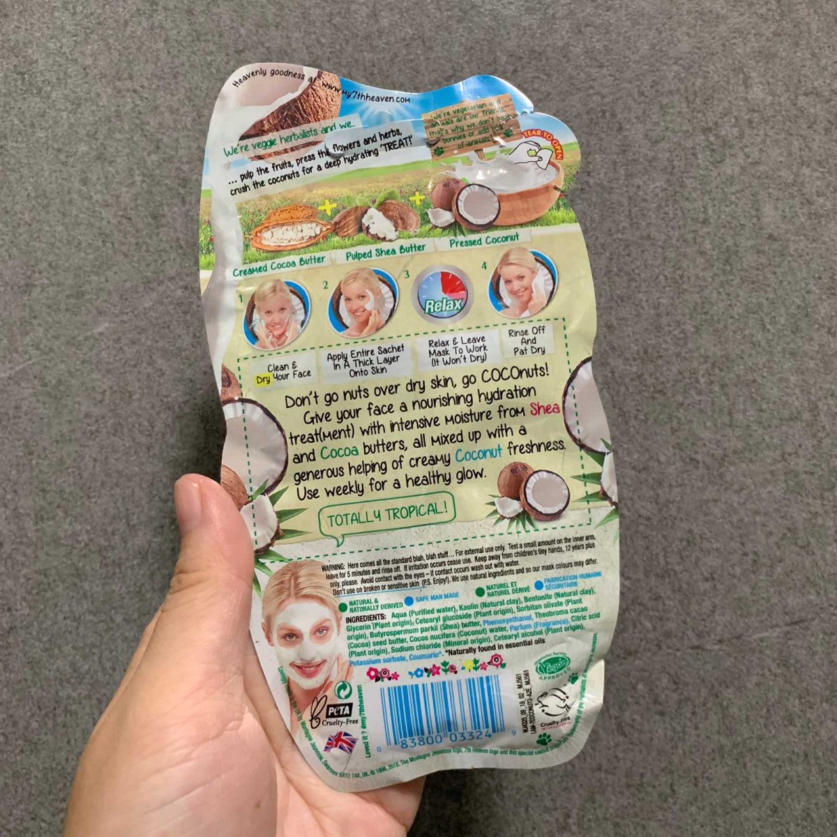 梦达俊雅思椰子面膜  ✨梦达俊雅思是英国的本土品牌，它家主要