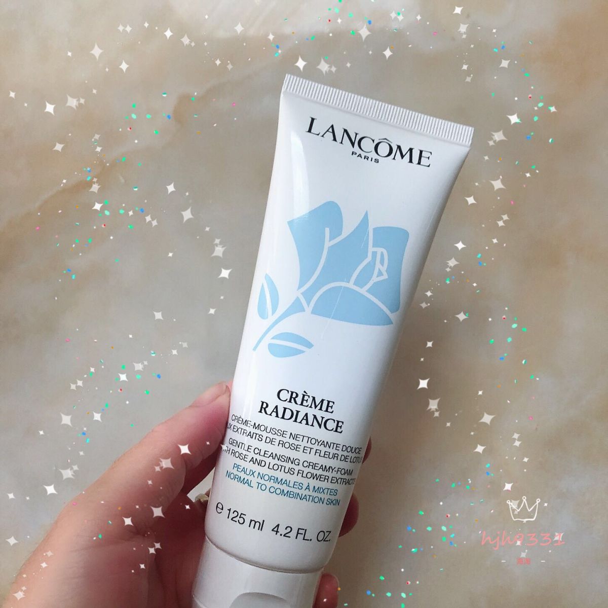 LANCOME兰蔻清滢洁面洗面奶（蓝洁）✨  🌻这款是泡沫