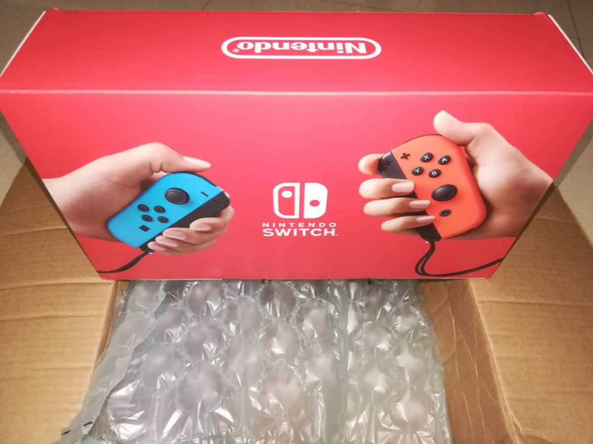 美亚Switch游戏主机走【中环转运电子产品专线】，速度奥利