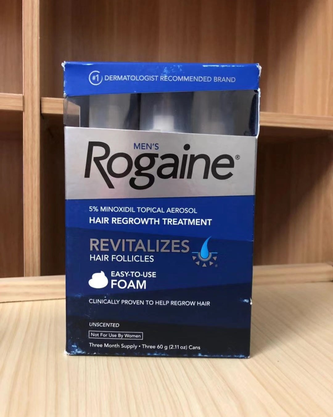 Rogaine男士精华  脱发真是蜜汁恐怖多少小帅锅小美女们