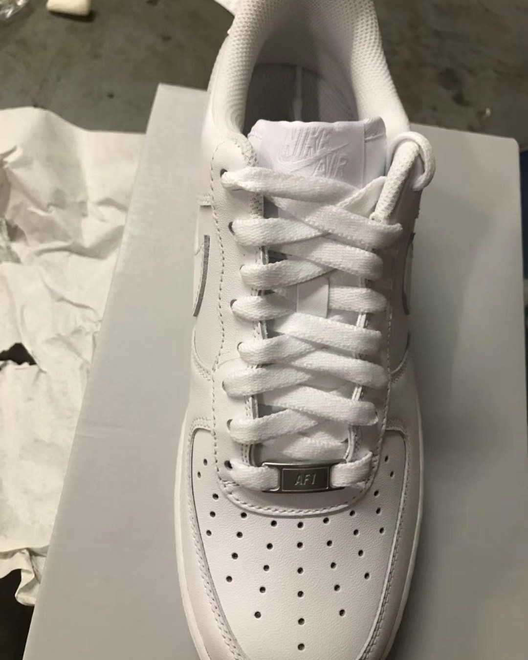 空军一号，太耐了😬😬  自己海淘买的空军一号，nike官