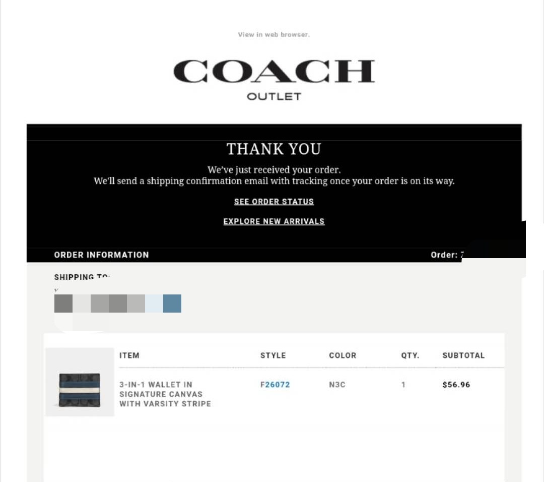 coach这款男士三合一钱包也太好看了吧🙈🙈🙈 实物超