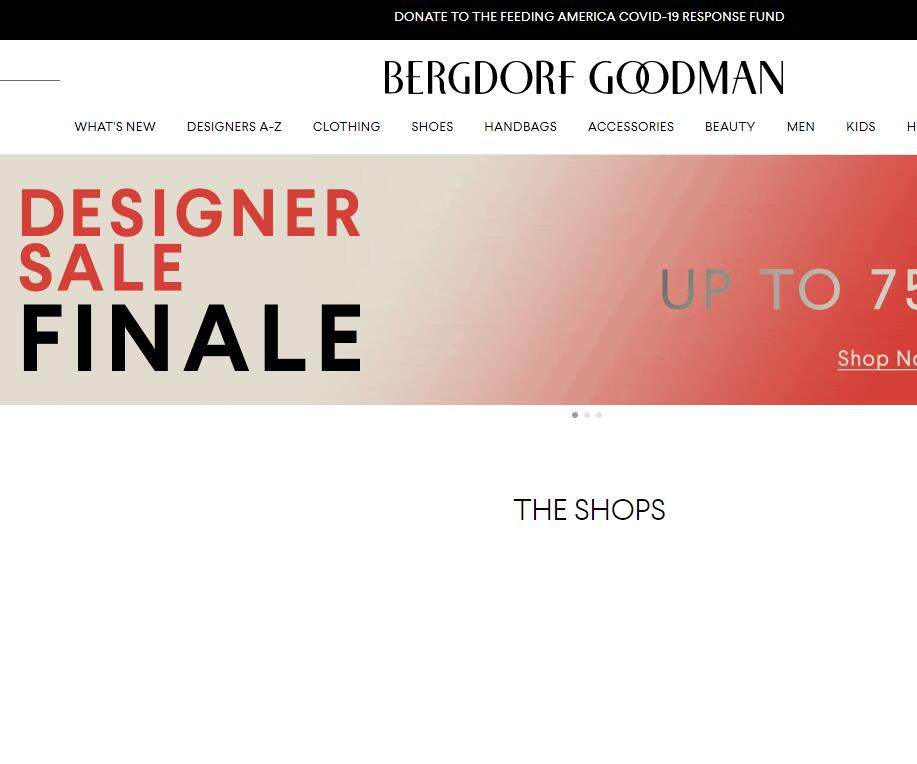 Bergdorf Goodman无法访问怎么办？求Bergd