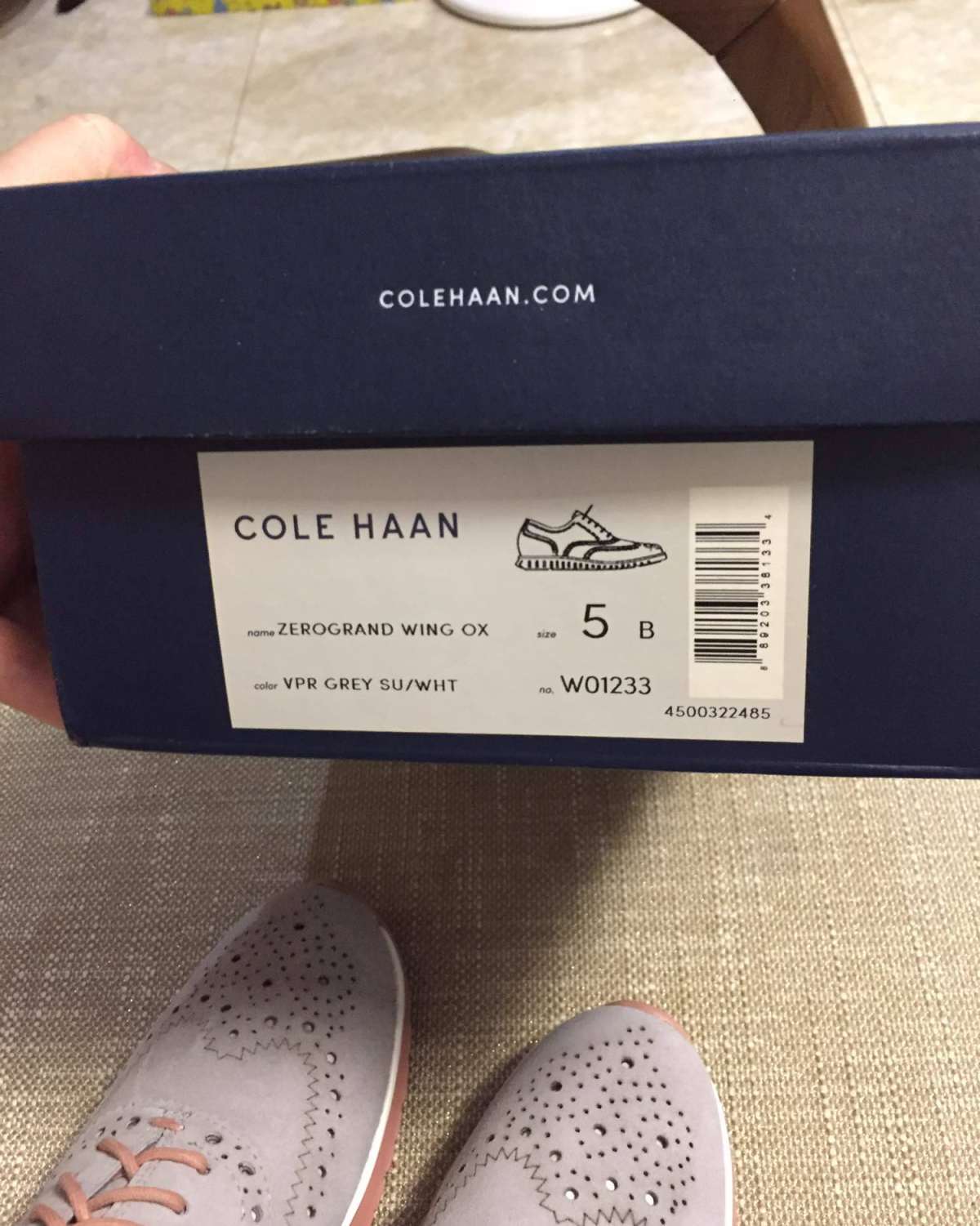 转全新Cole haan Zerograng 英伦风轻便休闲
