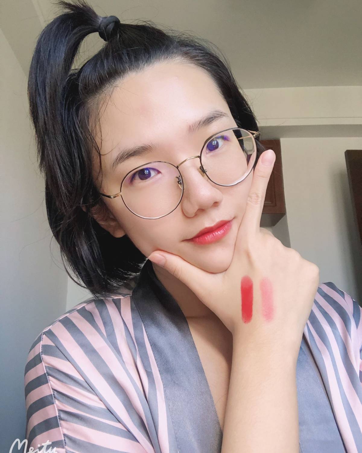 #口红试色第1⃣️期# “人间小樱桃🍒”兰蔻525  我有
