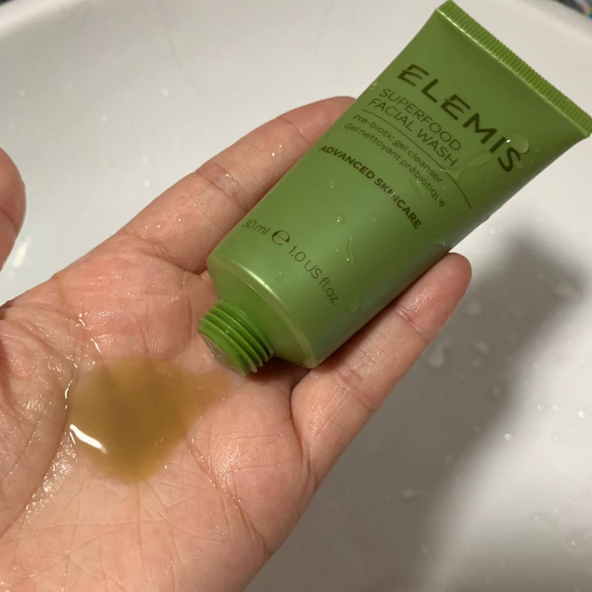 elemis superfood洁面 有点像沐浴露的洗面奶 