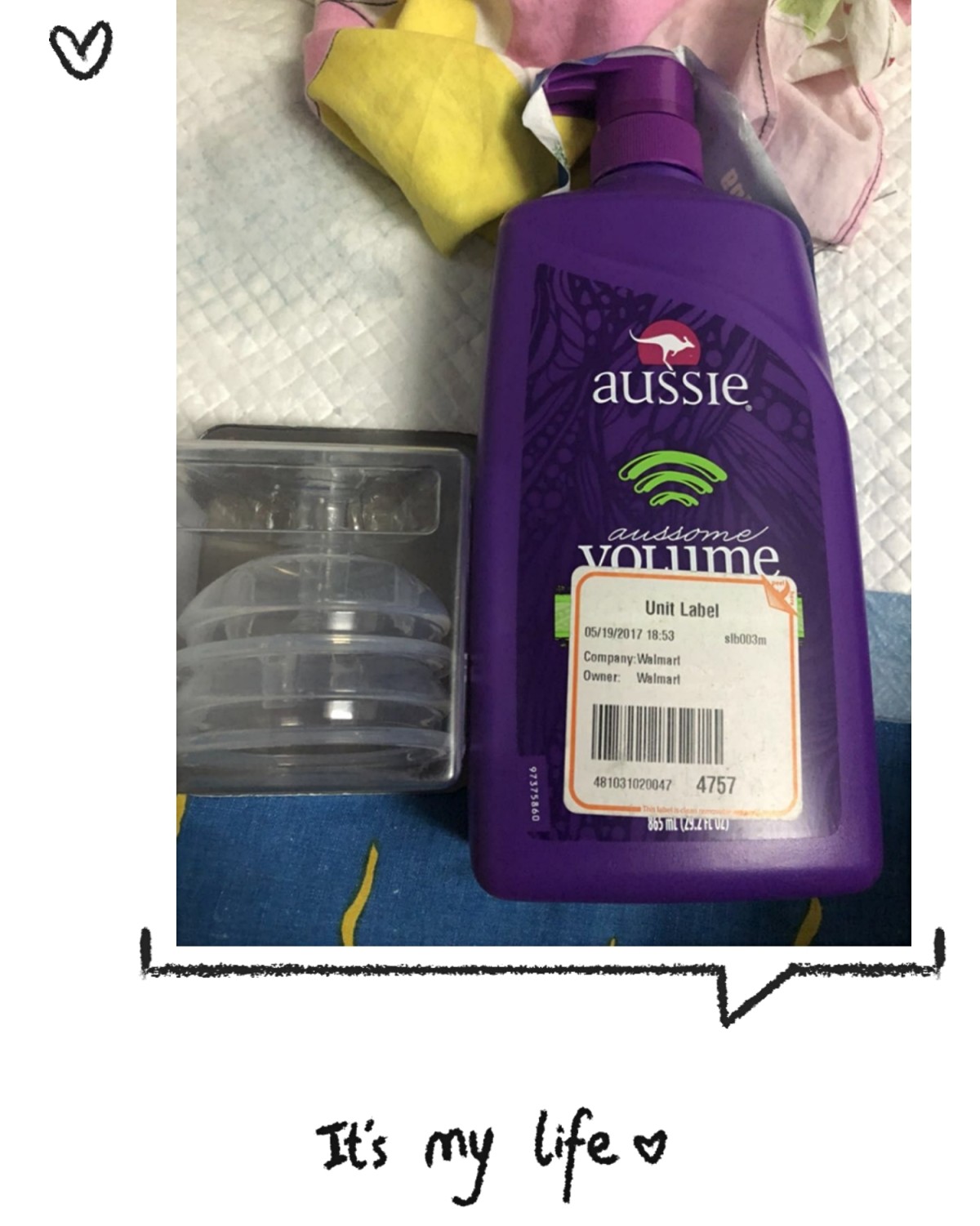 新人首打卡🙋分享洗沐用品咯  👍强生婴儿牛奶沐浴露.  