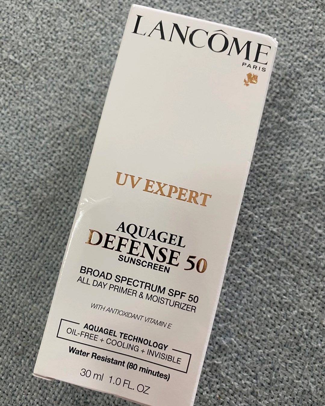 现货美版兰蔻aquagel隔离二合一30ml 一下清爽不油腻,零差评的一款.