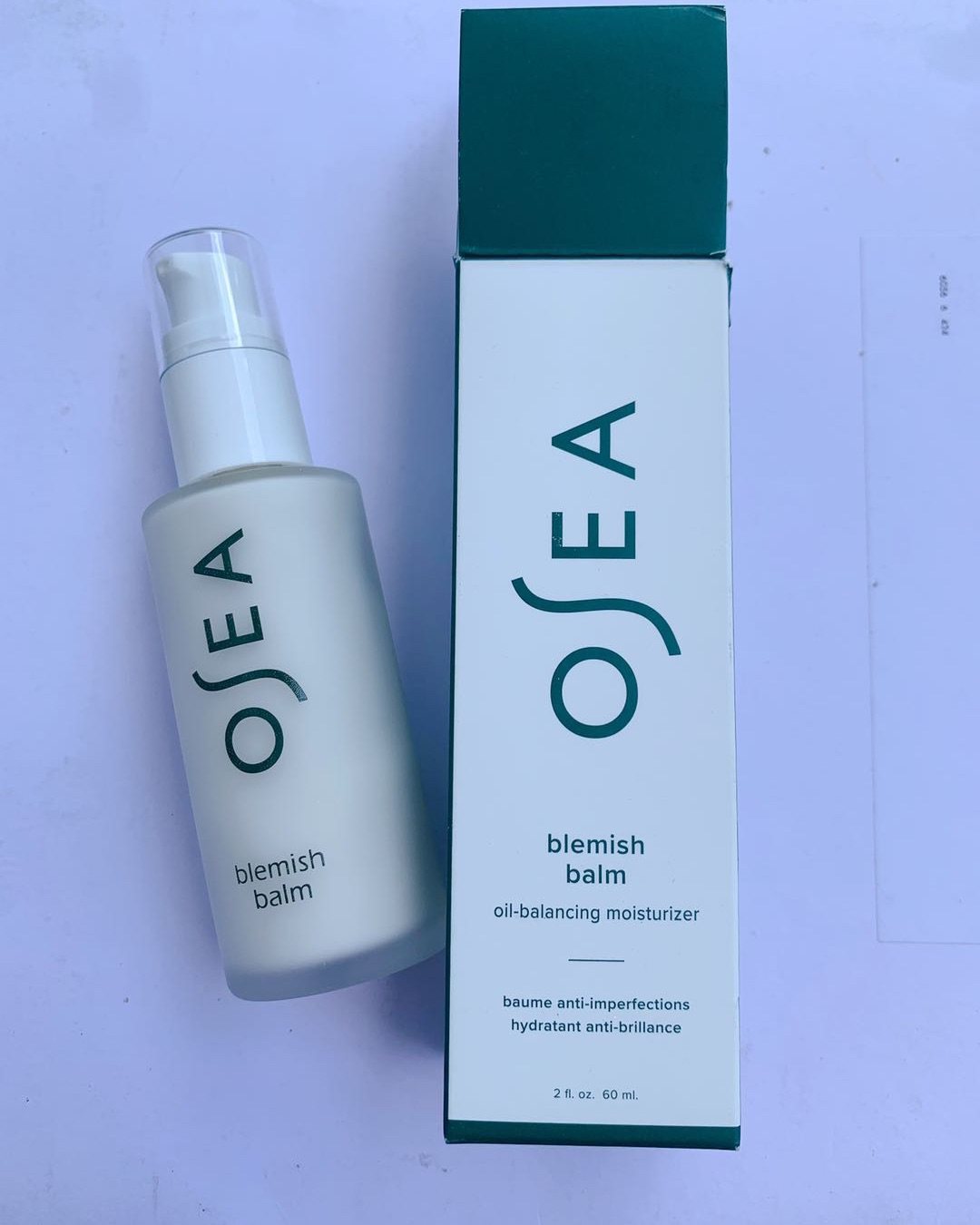 9月晒单挑战赛  晒单OSEA清透平衡乳霜🌹 60ml，玻