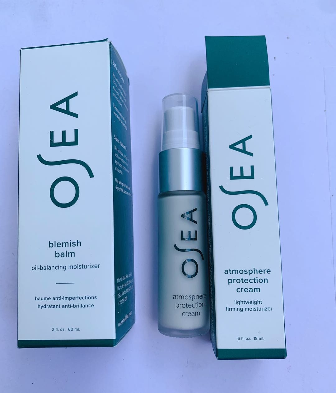 9月晒单挑战赛  晒单OSEA清透平衡乳霜🌹 60ml，玻