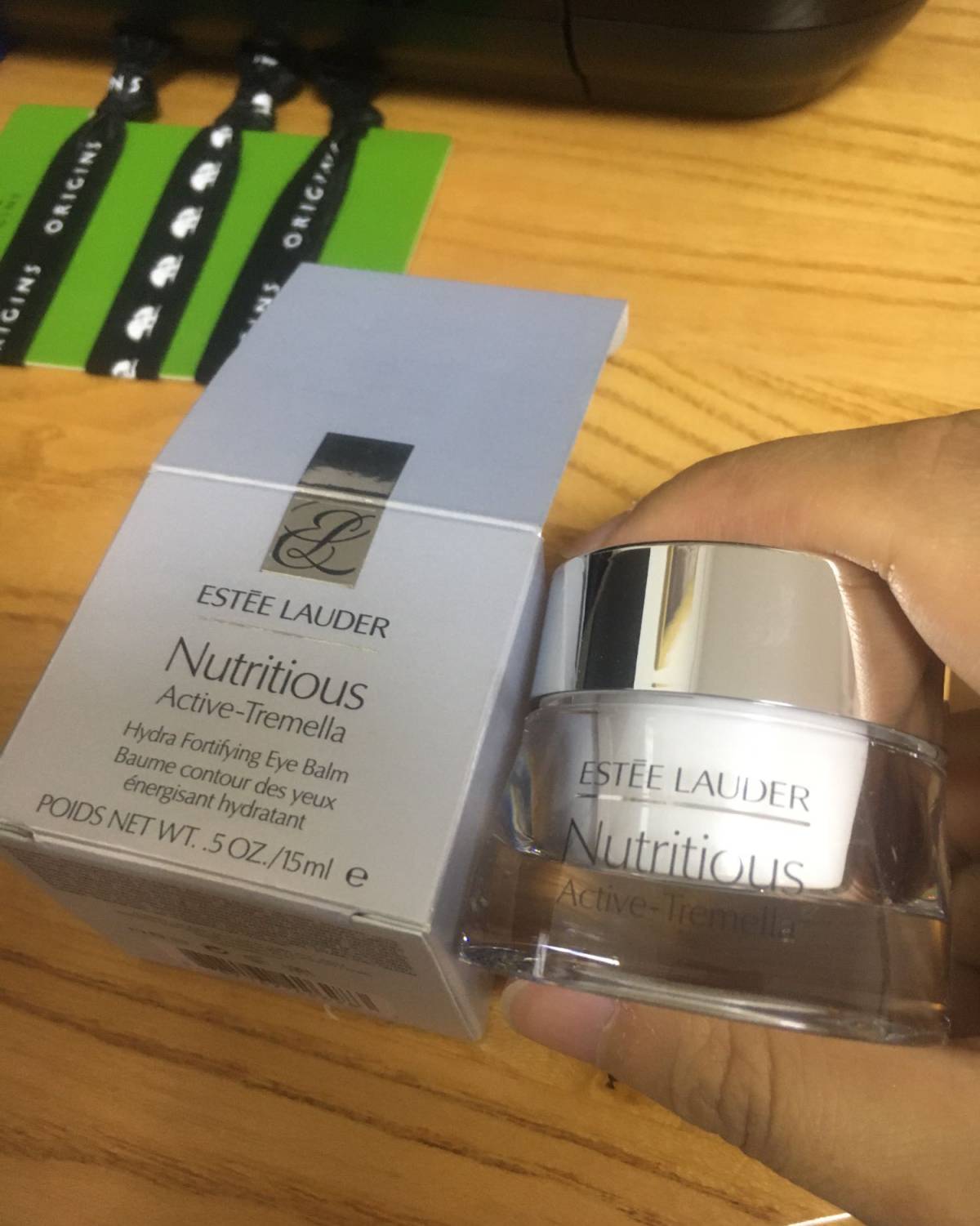 美国雅诗兰黛天使沁水眼霜15ml 购入渠道：saks off