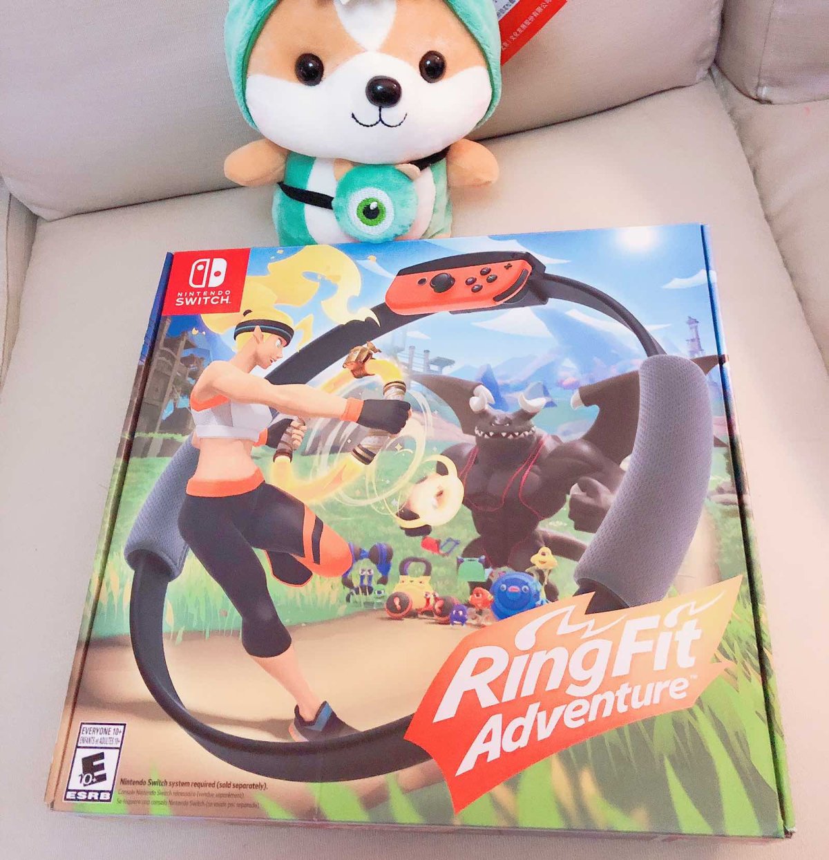 9月晒单挑战赛 肥宅快乐环-swith健身环 swith健身