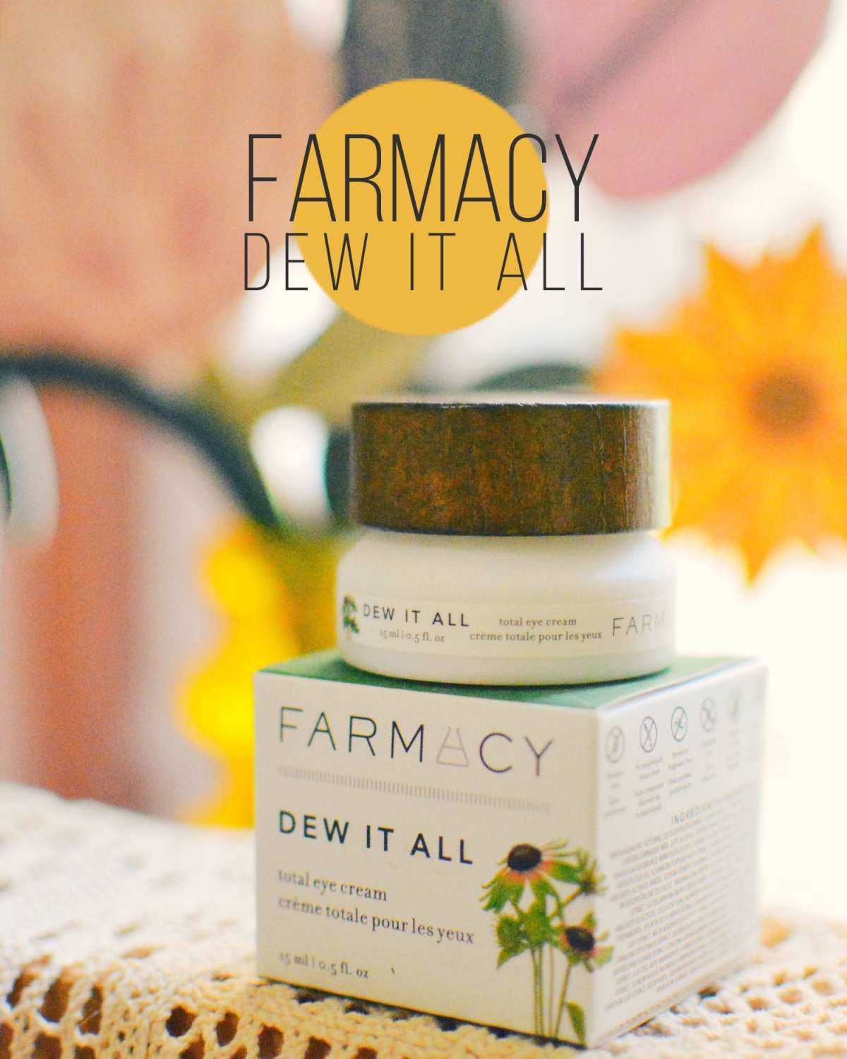 FARMACY Dew it all 眼霜 容量：15毫升 