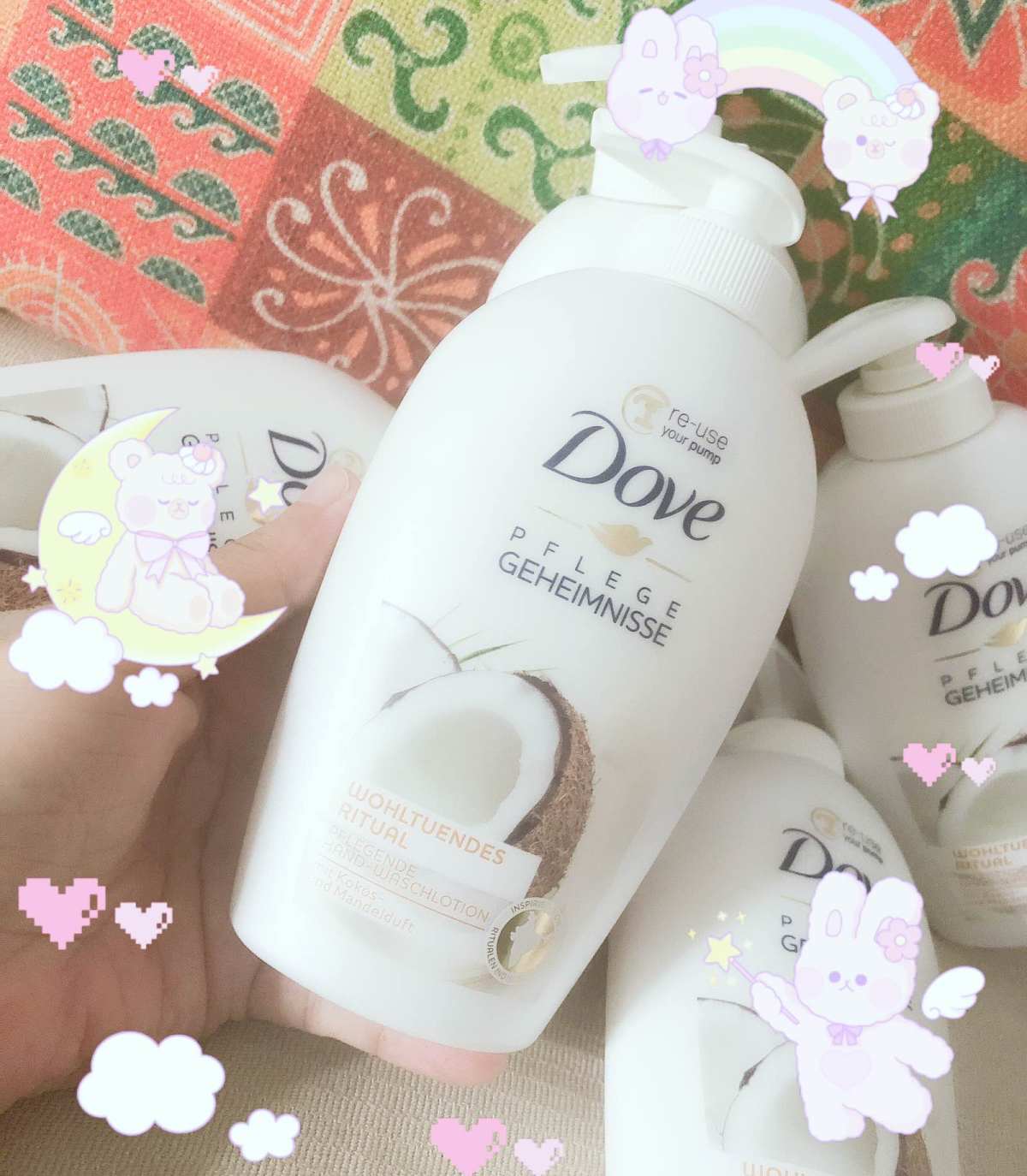 🎇🎇🎇9月晒单挑战赛 Dove多芬椰子洗手乳 保湿滋润