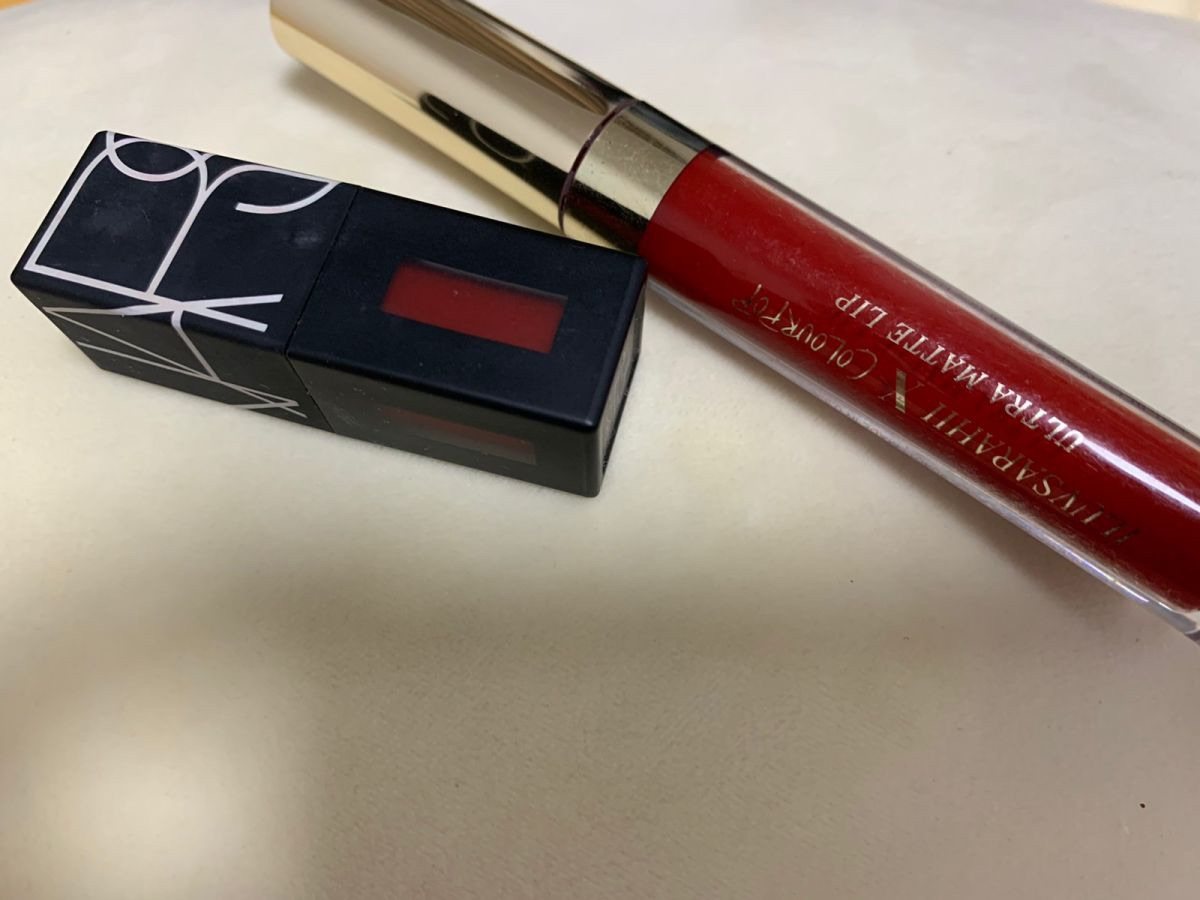 正红色唇釉卡泡arriba➕nars starwoman测评
