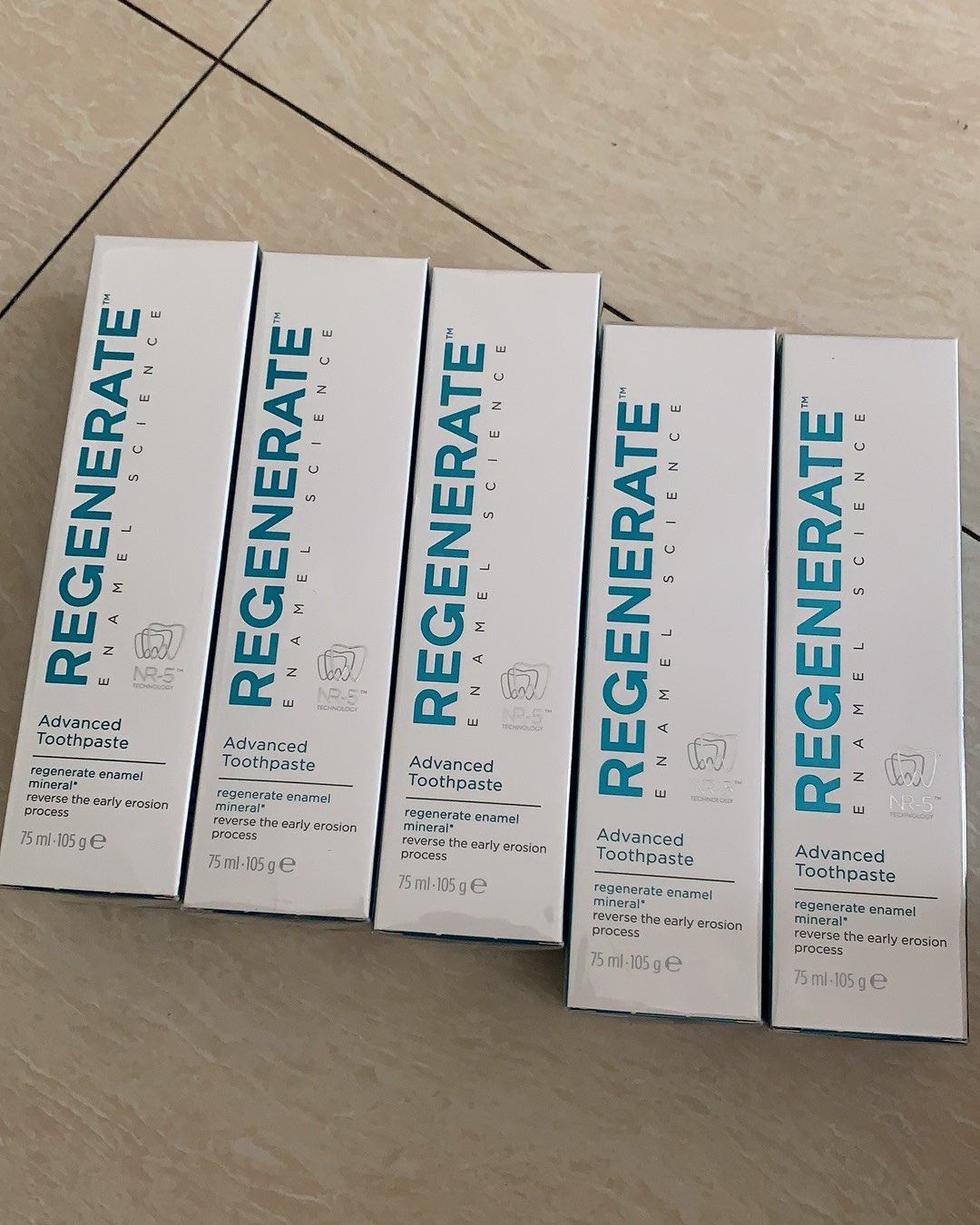 💯最爱的牙膏——regenerate牙膏75ml 买了两箱