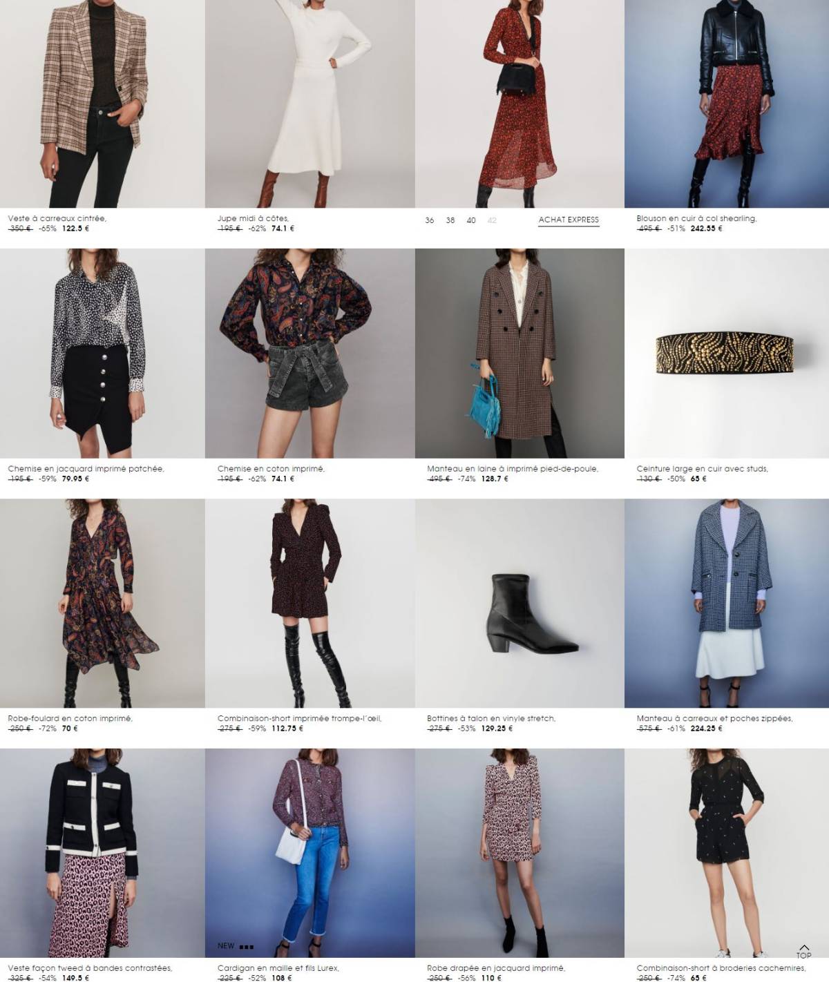 你们盼望的Maje官网奥莱来了！！！全场低至2️⃣折！ 快来