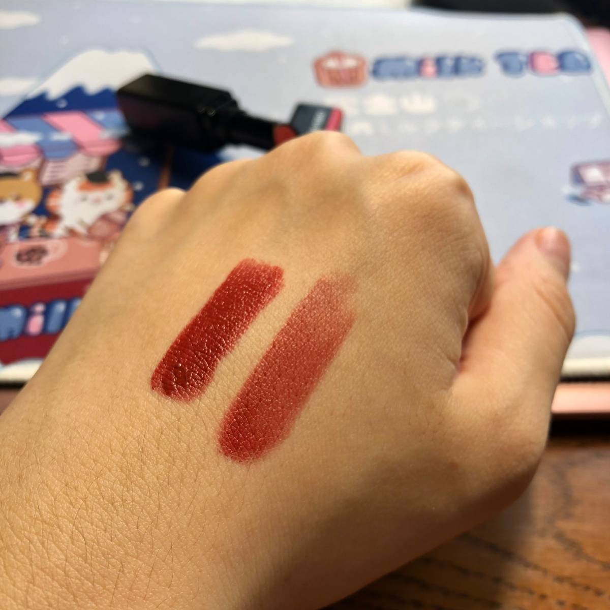 口红分享第7⃣️期 #秋の枫叶🍁口红💄#  我买到了属于