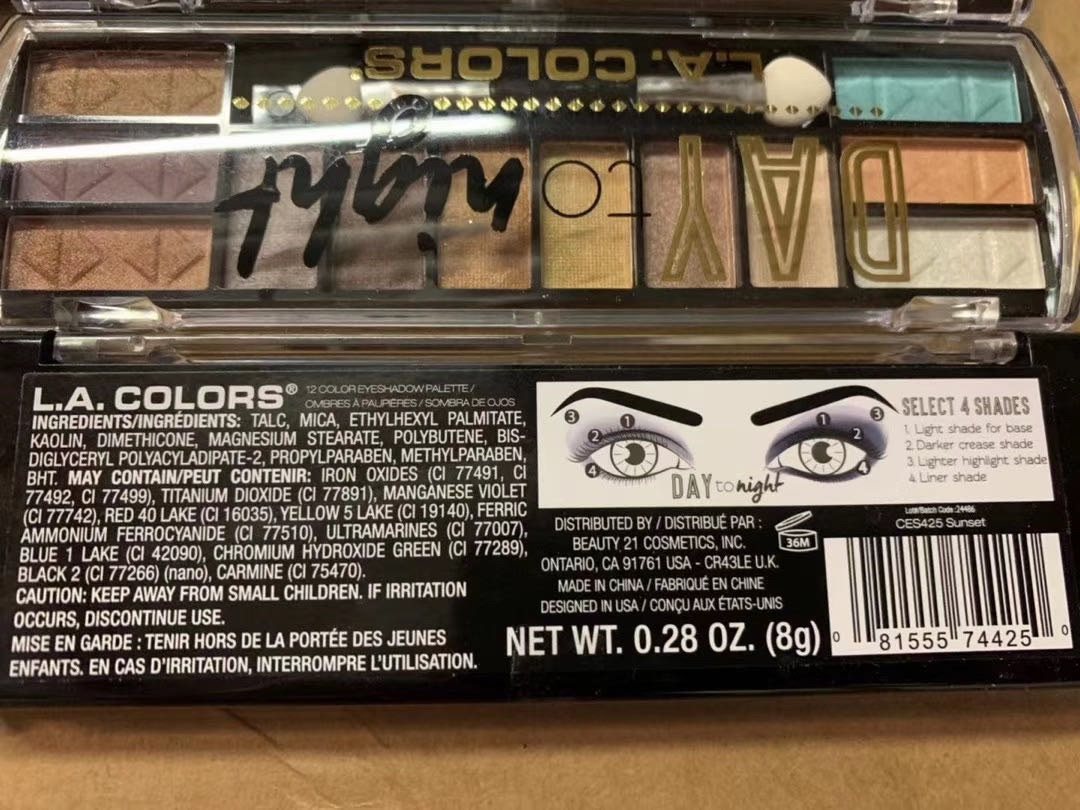 #新人首晒领美金#廉价彩妆值不值得海淘？廉价的眼影和品牌眼影