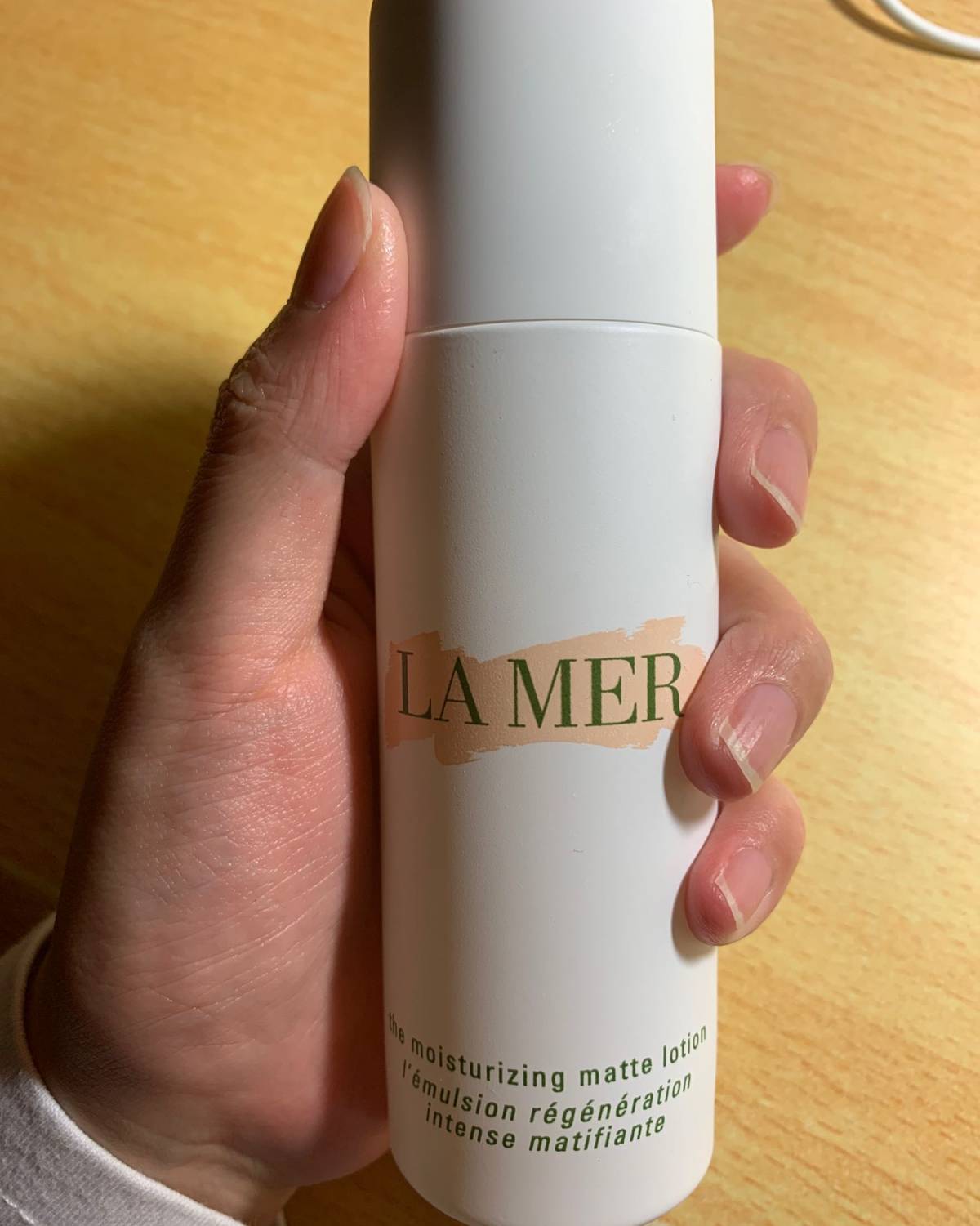 空瓶两瓶的La Mer哑光配方乳液！ 这款乳液刚刚开始用还是