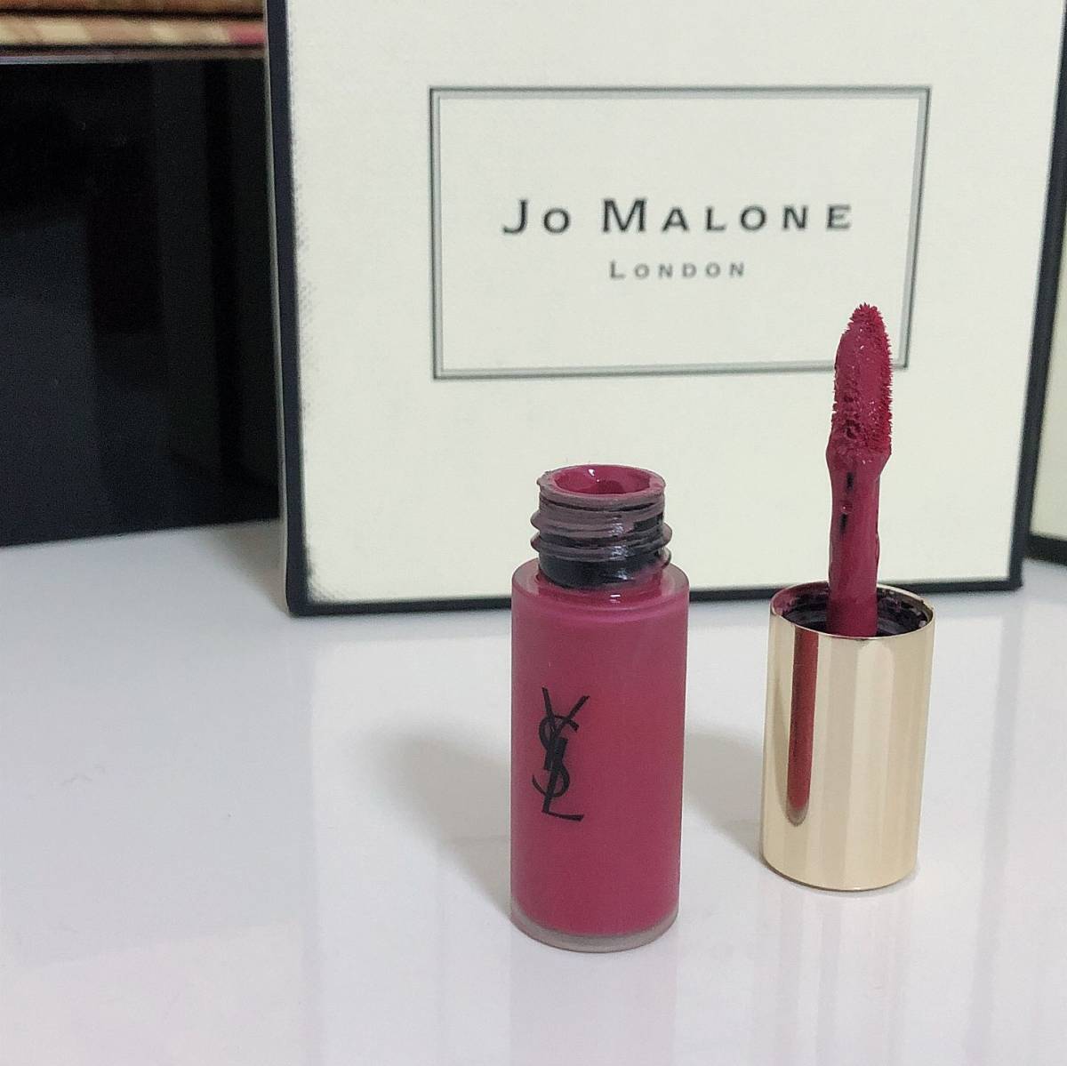 🌹YSL唇釉  一款好物，YSL唇釉05色号，最近一直在用