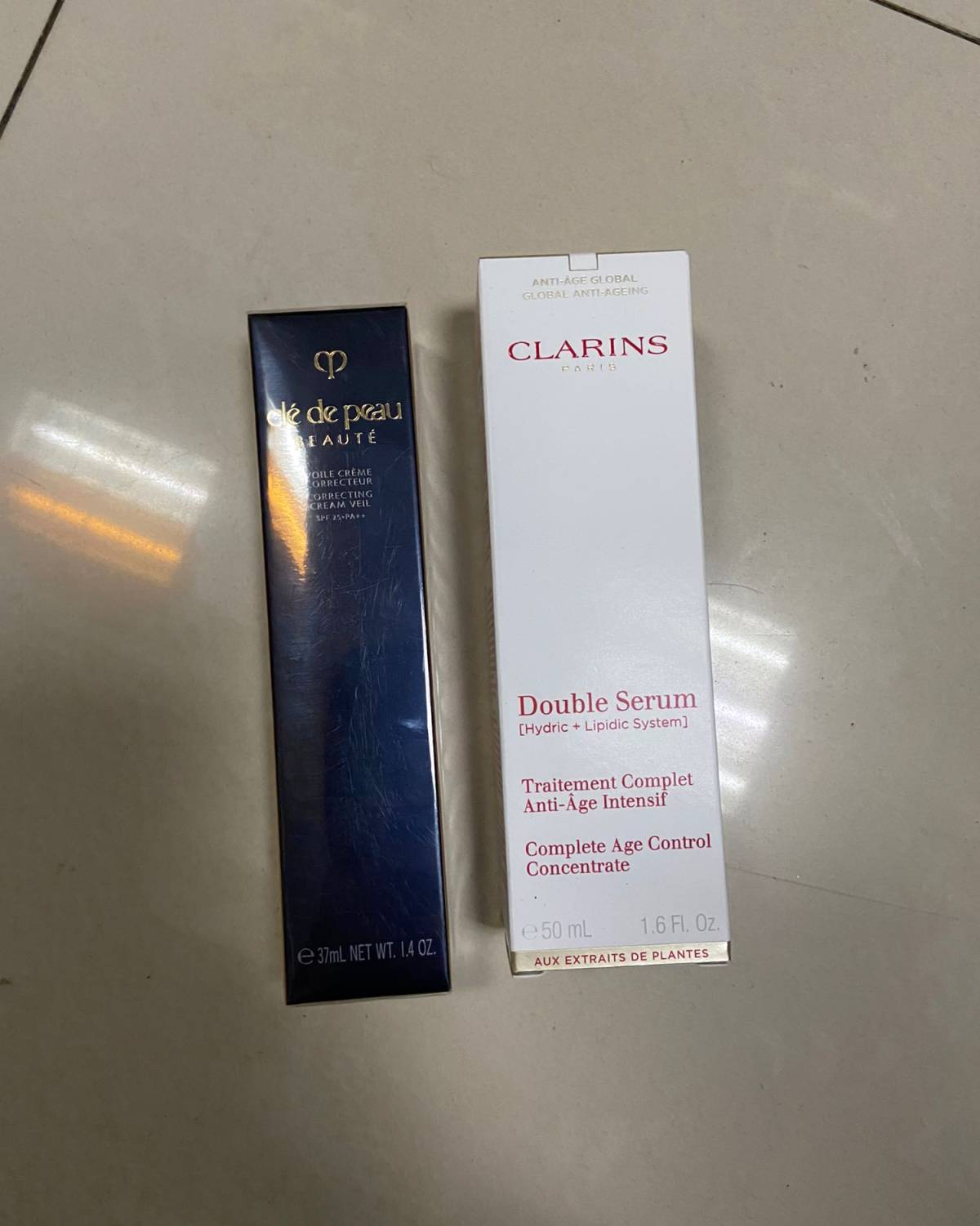 出娇韵诗双萃精华50ml，cpb隔离