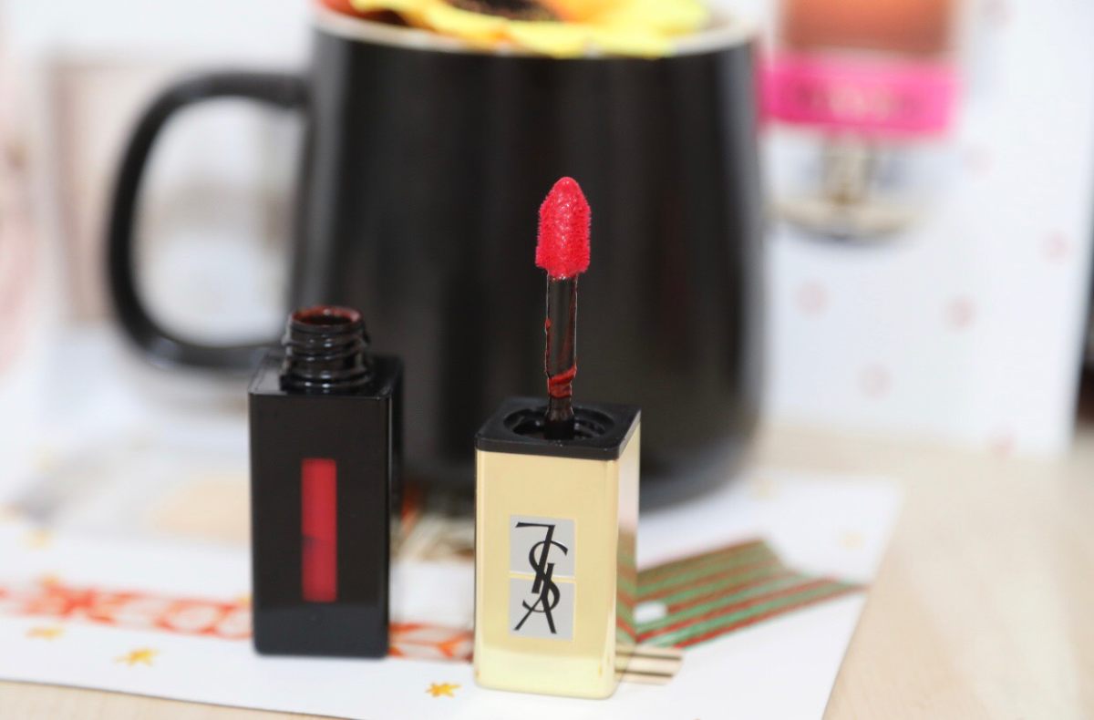 ❣️ysl201唇釉～快来看看我爱的那一抹小水红 试问202