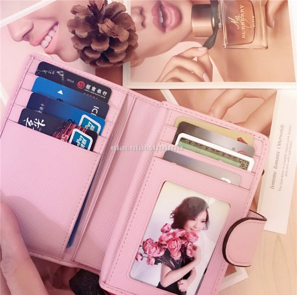 👛coach短款钱包～粉嫩嫩的小可爱～ 这款coach钱包