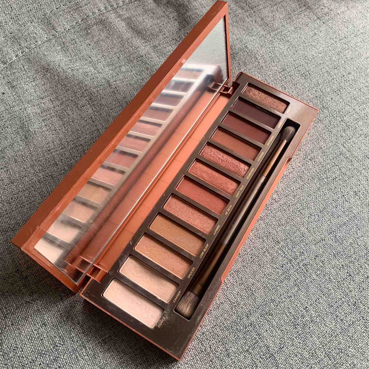 urban decay naked heat眼影盘  ✨平时