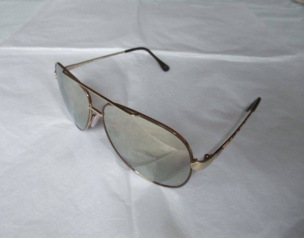 Emilio Pucci 女款金属框飞行员太阳镜，镀膜镜片 